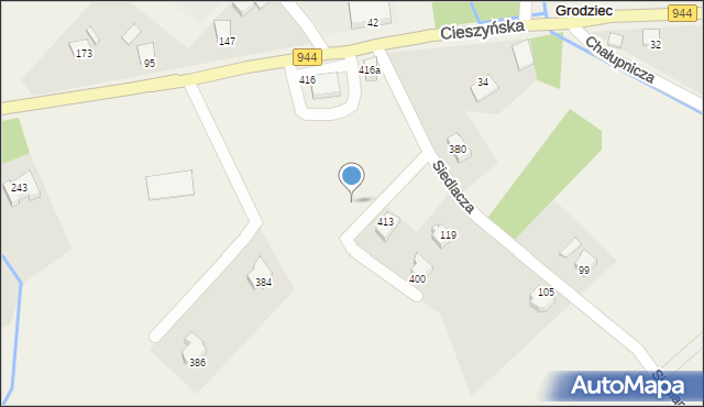 Grodziec, Grodziec, 442, mapa Grodziec