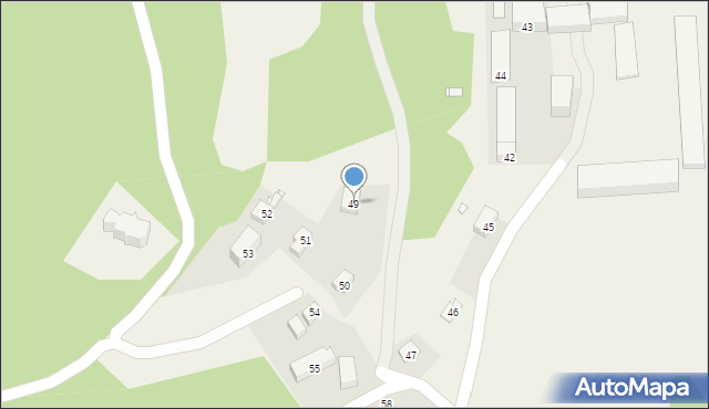 Grodziec, Grodziec, 49, mapa Grodziec