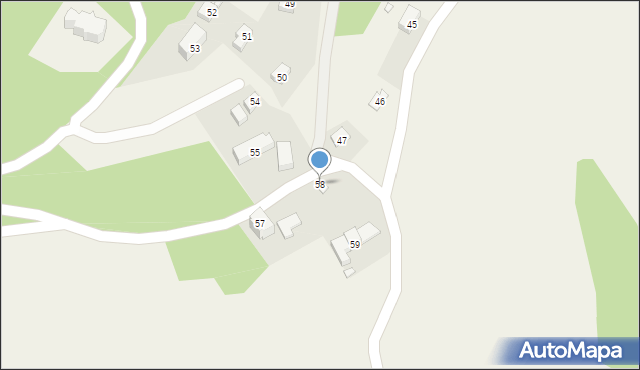 Grodziec, Grodziec, 58, mapa Grodziec