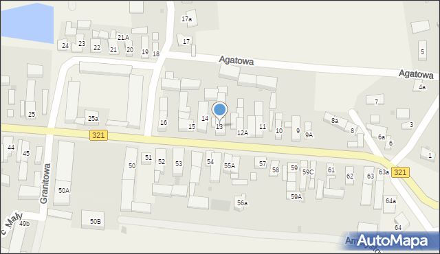 Grodziec Mały, Grodziec Mały, 13, mapa Grodziec Mały