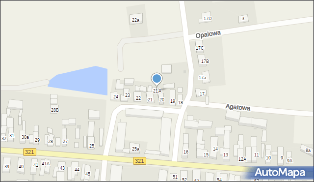 Grodziec Mały, Grodziec Mały, 21A, mapa Grodziec Mały