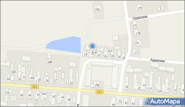 Grodziec Mały, Grodziec Mały, 23, mapa Grodziec Mały