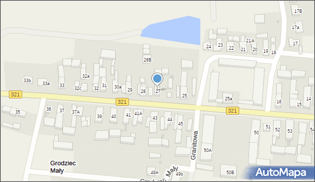 Grodziec Mały, Grodziec Mały, 27, mapa Grodziec Mały