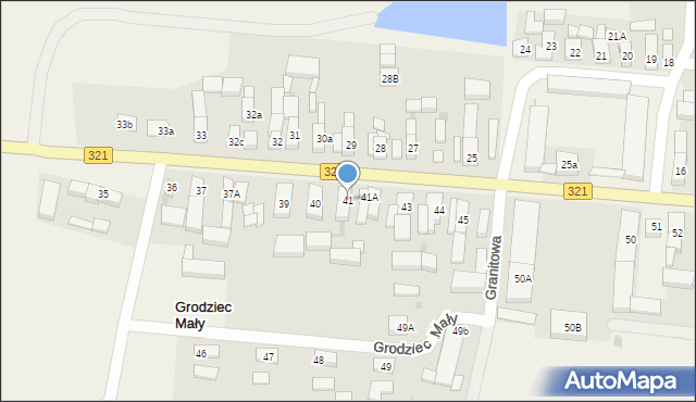 Grodziec Mały, Grodziec Mały, 41, mapa Grodziec Mały