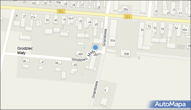 Grodziec Mały, Grodziec Mały, 49b, mapa Grodziec Mały