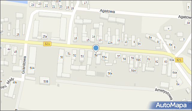 Grodziec Mały, Grodziec Mały, 54, mapa Grodziec Mały