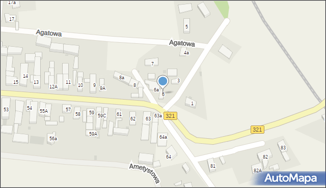 Grodziec Mały, Grodziec Mały, 6, mapa Grodziec Mały