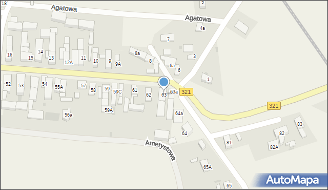 Grodziec Mały, Grodziec Mały, 63, mapa Grodziec Mały