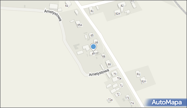 Grodziec Mały, Grodziec Mały, 67, mapa Grodziec Mały