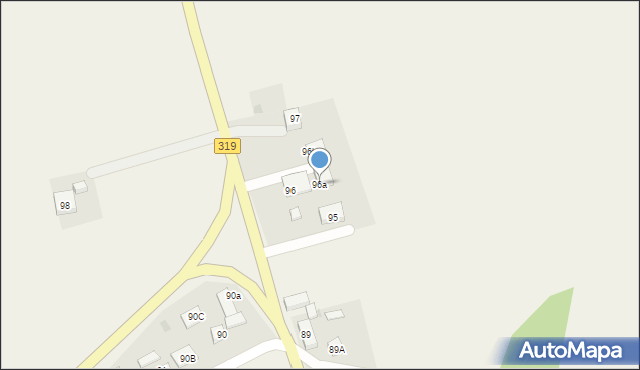 Grodziec Mały, Grodziec Mały, 96a, mapa Grodziec Mały