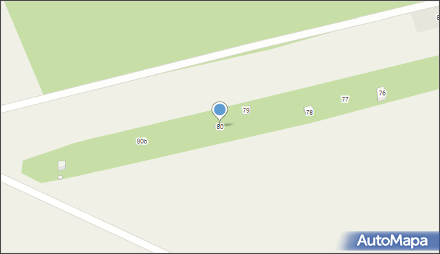 Grodzisk, Grodzisk, 80, mapa Grodzisk