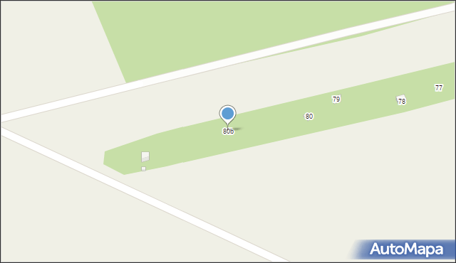 Grodzisk, Grodzisk, 80b, mapa Grodzisk