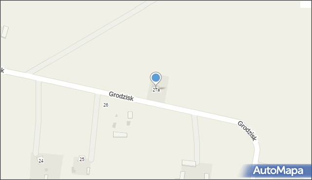 Grodzisk, Grodzisk, 27a, mapa Grodzisk