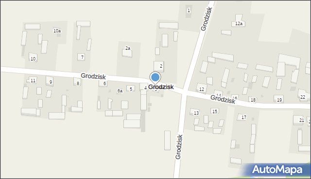 Grodzisk, Grodzisk, 3, mapa Grodzisk