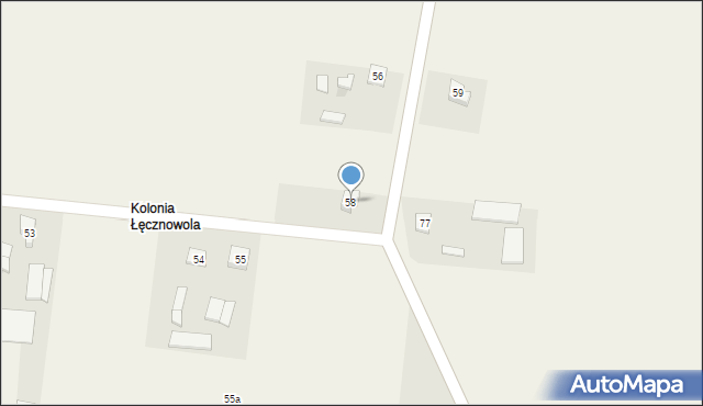 Grodzisk, Grodzisk, 58, mapa Grodzisk