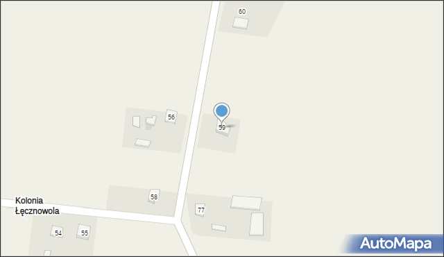 Grodzisk, Grodzisk, 59, mapa Grodzisk