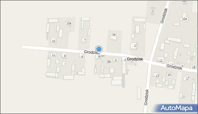 Grodzisk, Grodzisk, 6, mapa Grodzisk