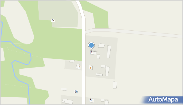 Grodzisk, Grodzisk, 1, mapa Grodzisk