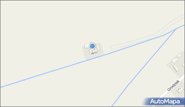 Grodzisk, Grodzisk, 44, mapa Grodzisk