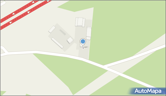 Grodzisk, Grodzisk, 1, mapa Grodzisk