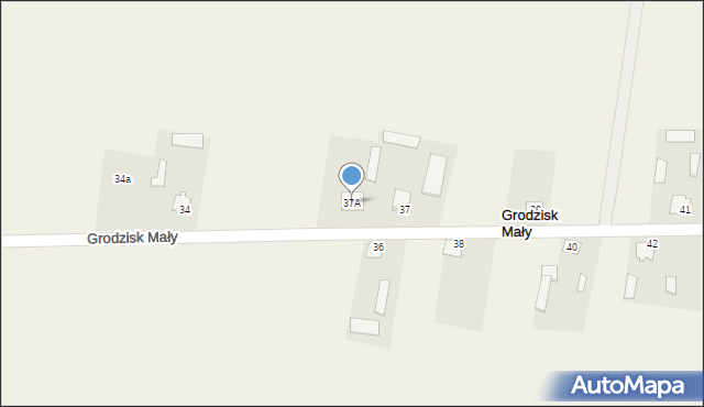 Grodzisk Mały, Grodzisk Mały, 37A, mapa Grodzisk Mały