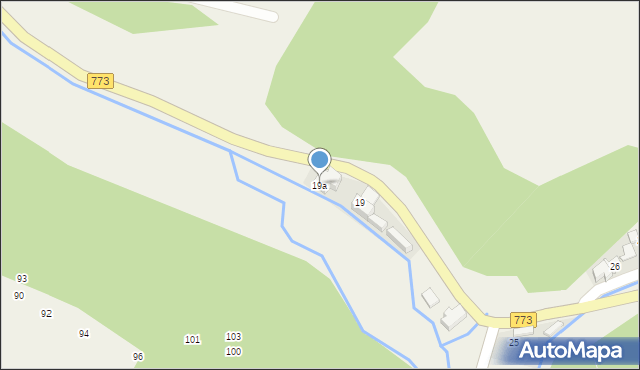 Grodzisko, Grodzisko, 19a, mapa Grodzisko