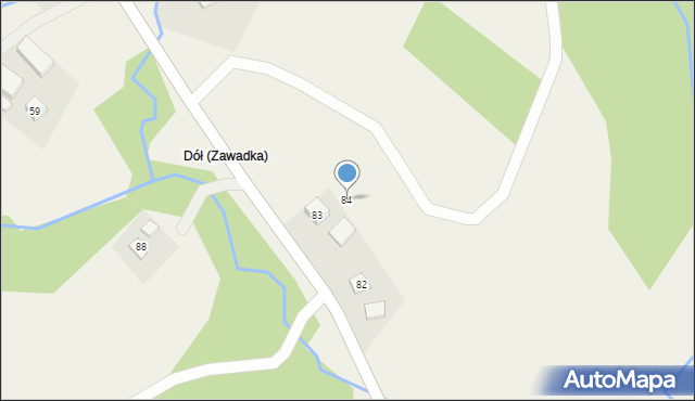 Grodzisko, Grodzisko, 84, mapa Grodzisko