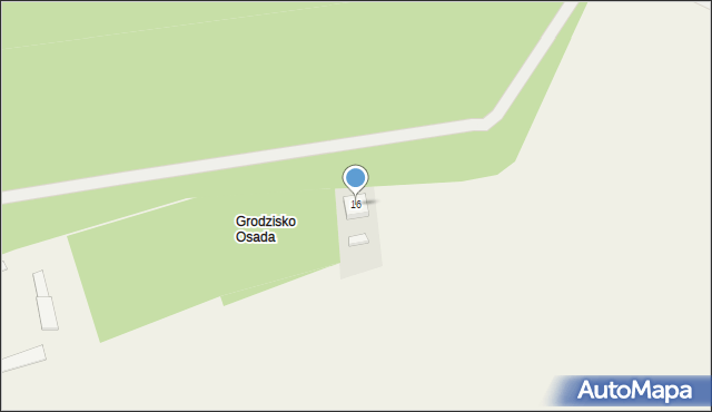 Grodzisko, Grodzisko, 16, mapa Grodzisko