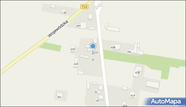 Grodzisko, Grodzisko, 43, mapa Grodzisko