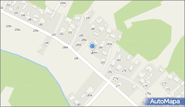 Grodzisko Dolne, Grodzisko Dolne, 187, mapa Grodzisko Dolne