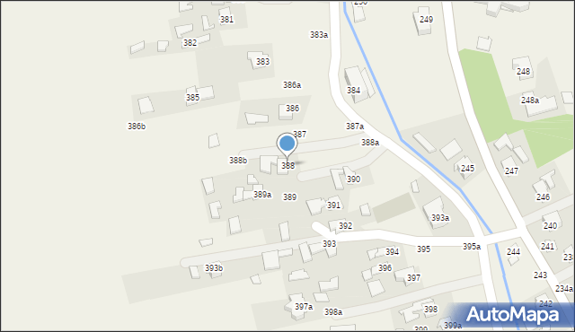 Grodzisko Dolne, Grodzisko Dolne, 388, mapa Grodzisko Dolne