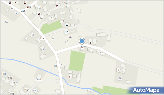 Grodzisko Dolne, Grodzisko Dolne, 3a, mapa Grodzisko Dolne