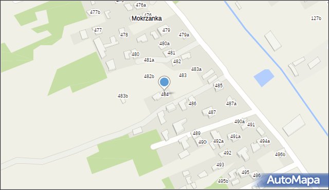 Grodzisko Dolne, Grodzisko Dolne, 484, mapa Grodzisko Dolne