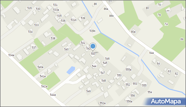 Grodzisko Dolne, Grodzisko Dolne, 543, mapa Grodzisko Dolne