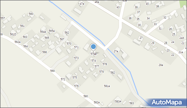 Grodzisko Dolne, Grodzisko Dolne, 574a, mapa Grodzisko Dolne