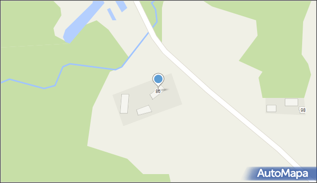 Grodziszczany, Grodziszczany, 86, mapa Grodziszczany