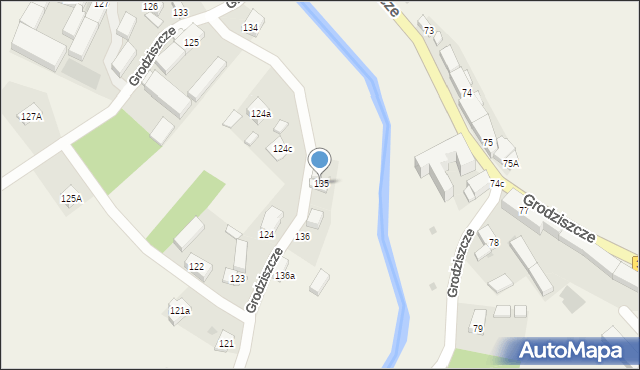 Grodziszcze, Grodziszcze, 135, mapa Grodziszcze