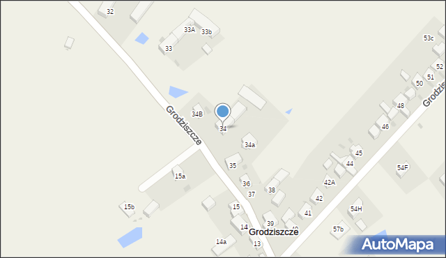 Grodziszcze, Grodziszcze, 34, mapa Grodziszcze