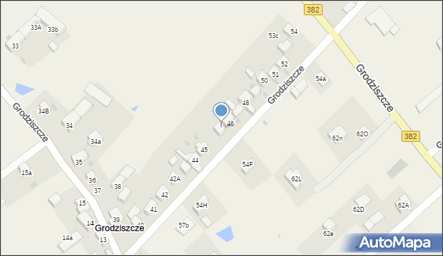 Grodziszcze, Grodziszcze, 46A, mapa Grodziszcze