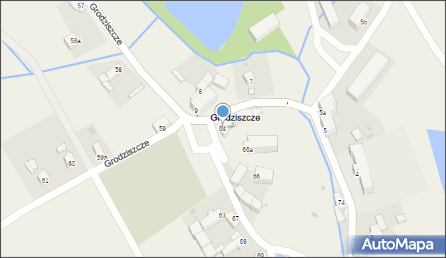 Grodziszcze, Grodziszcze, 64, mapa Grodziszcze