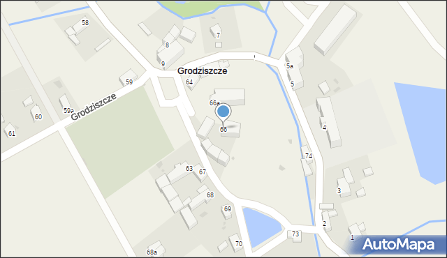 Grodziszcze, Grodziszcze, 66, mapa Grodziszcze