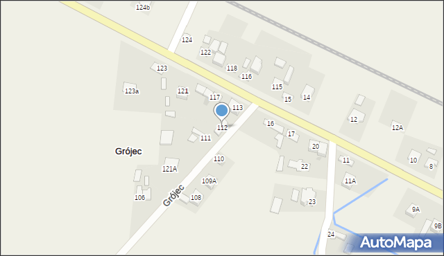 Grójec, Grójec, 112, mapa Grójec