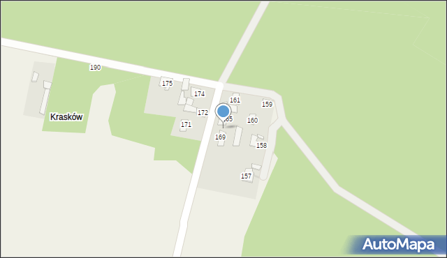 Grójec, Grójec, 167, mapa Grójec