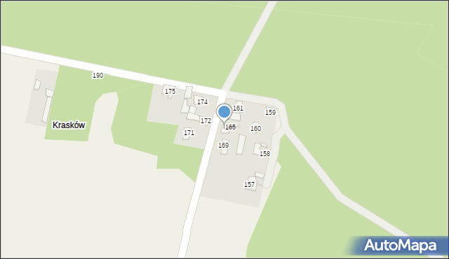 Grójec, Grójec, 170, mapa Grójec