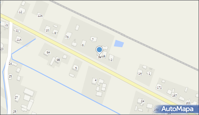 Grójec, Grójec, 3a, mapa Grójec