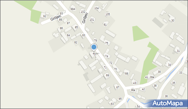 Grójec, Grójec, 73, mapa Grójec