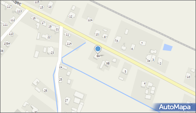 Grójec, Grójec, 9A, mapa Grójec