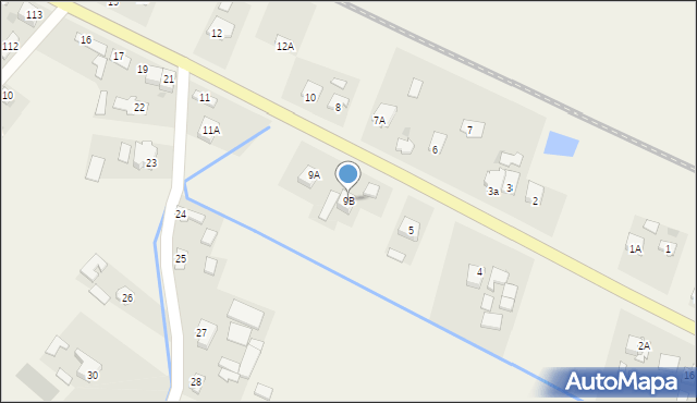 Grójec, Grójec, 9B, mapa Grójec
