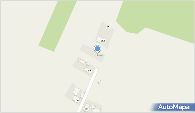 Grojec, Grojec, 25b, mapa Grojec