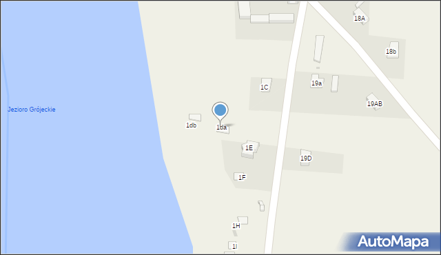 Grójec Mały, Grójec Mały, 1da, mapa Grójec Mały